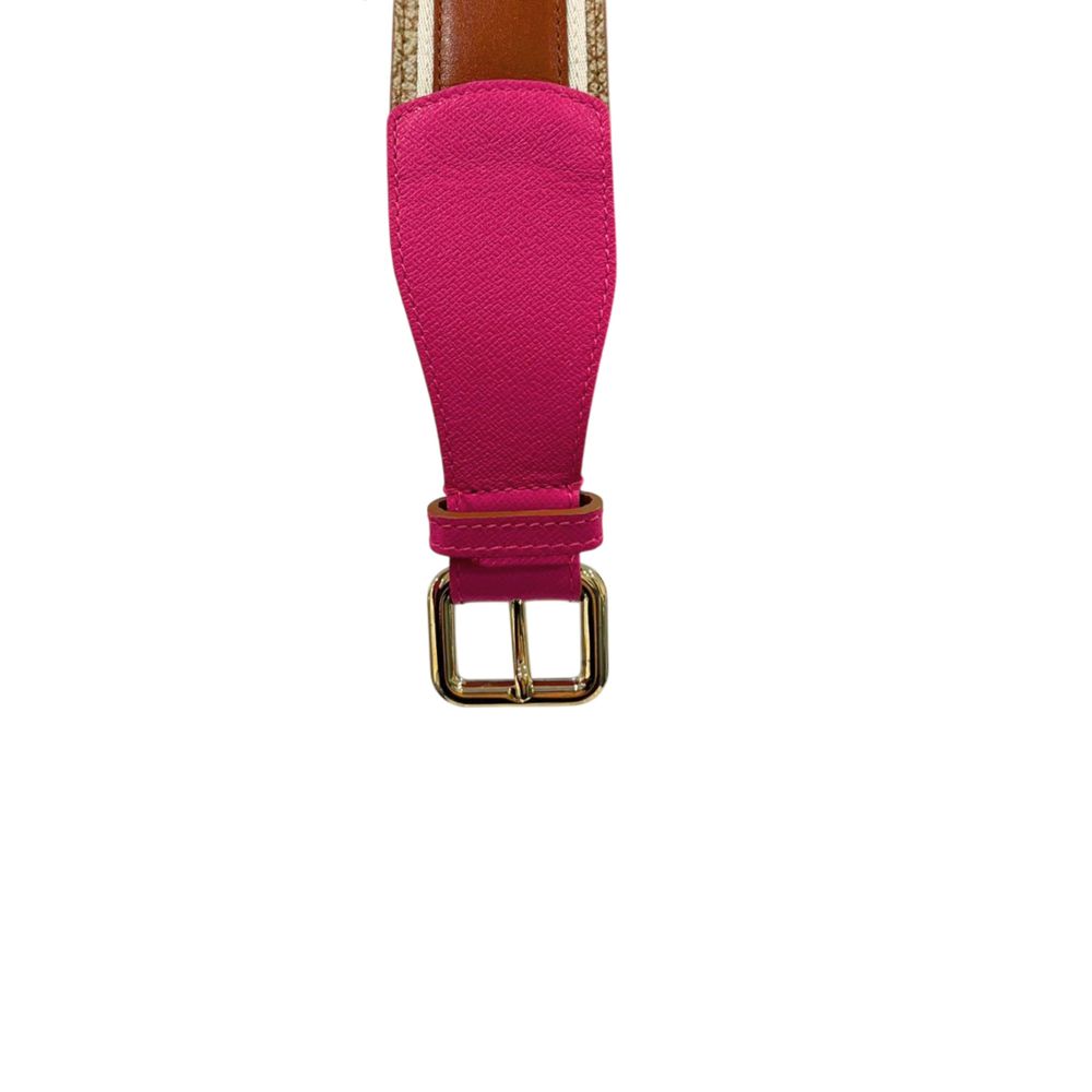 Pink Genuine Leather Women Belt