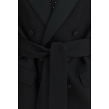 Black Fleece Wool Blazer