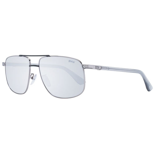 Gray Metal Sunglasses