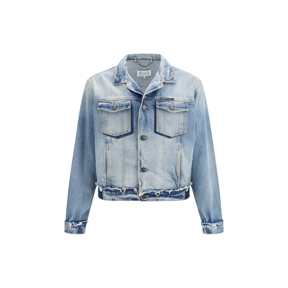 Blue Cotton Denim Jacket