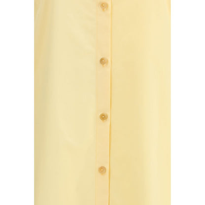 Bicolor Cotton Casual Dress