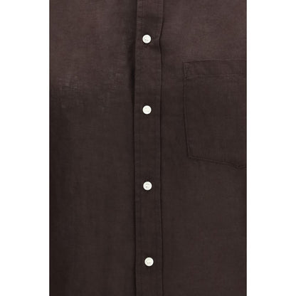 Brown Linen Shirt