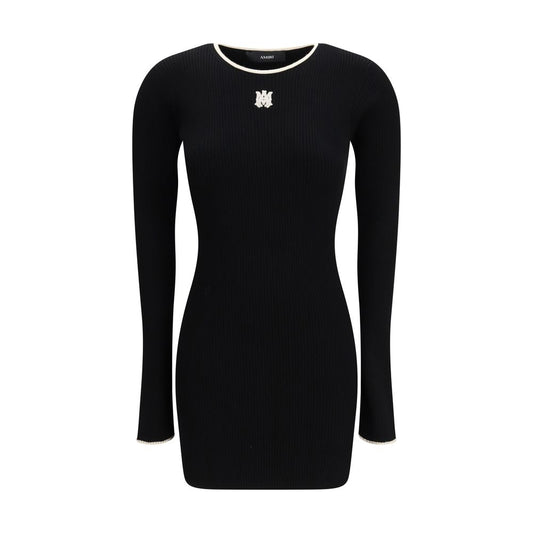 Black Viscose Casual Dress