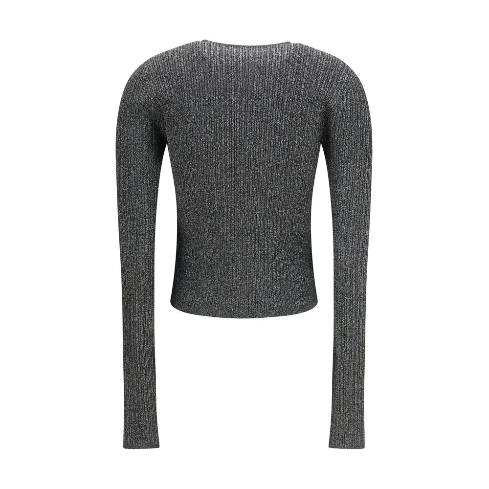 Black Viscose Cardigan