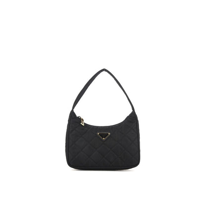 Black Nylon Shoulder Bag