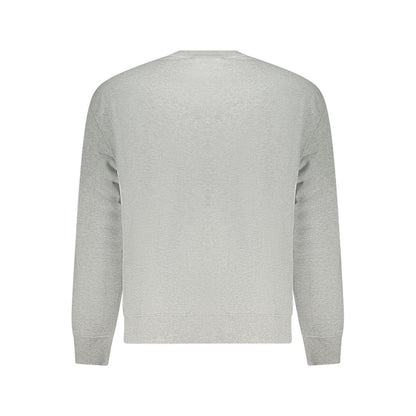 Gray Cotton Men's Sweatshirt