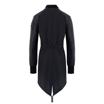 Black Cotton Parka
