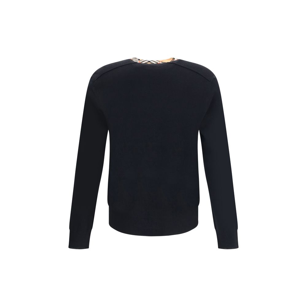 Black Wool Sweatshirt