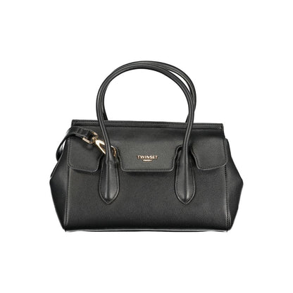 Nero Poliuretano Womens Handbag