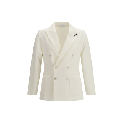 White Cotton Blazer