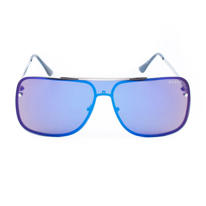 Gray Metal Sunglasses