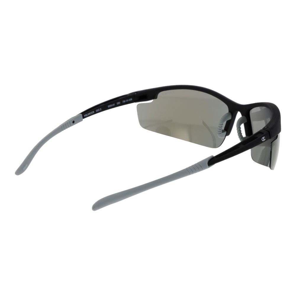 Blue Stainless Steel Sunglasses