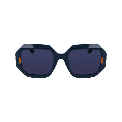 Blue Injected Sunglasses
