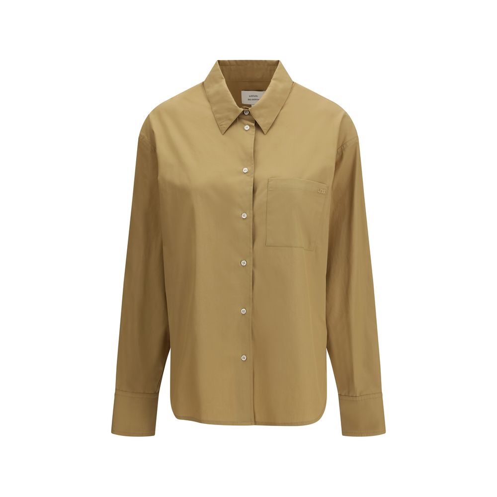 Beige Cotton Shirt