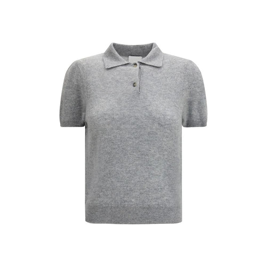 Gray Cashmere Shortsleeve Shirt