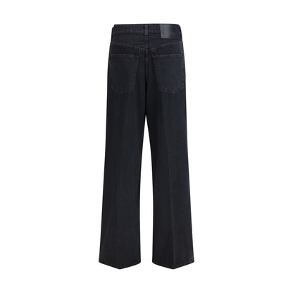 Black Cotton Jeans Denim