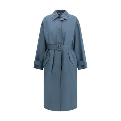 Blue Cotton Coat