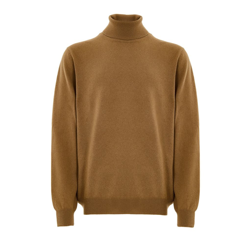Brown Wool Turtleneck