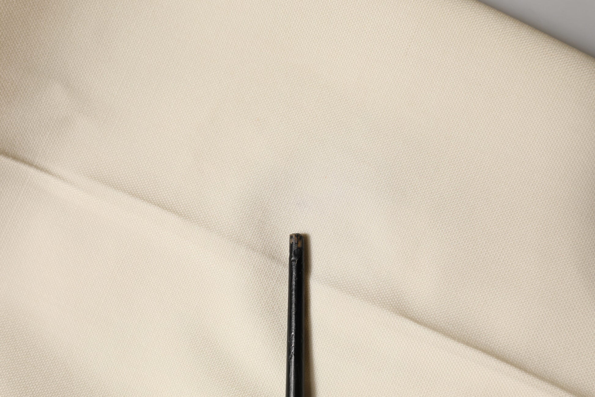 Ivory Wool Mid Waist Cropped Trouser Pants