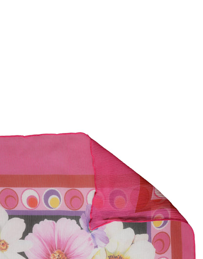 Multicolor Floral Print Shawl Stole 200cm x 120cm  Scarf