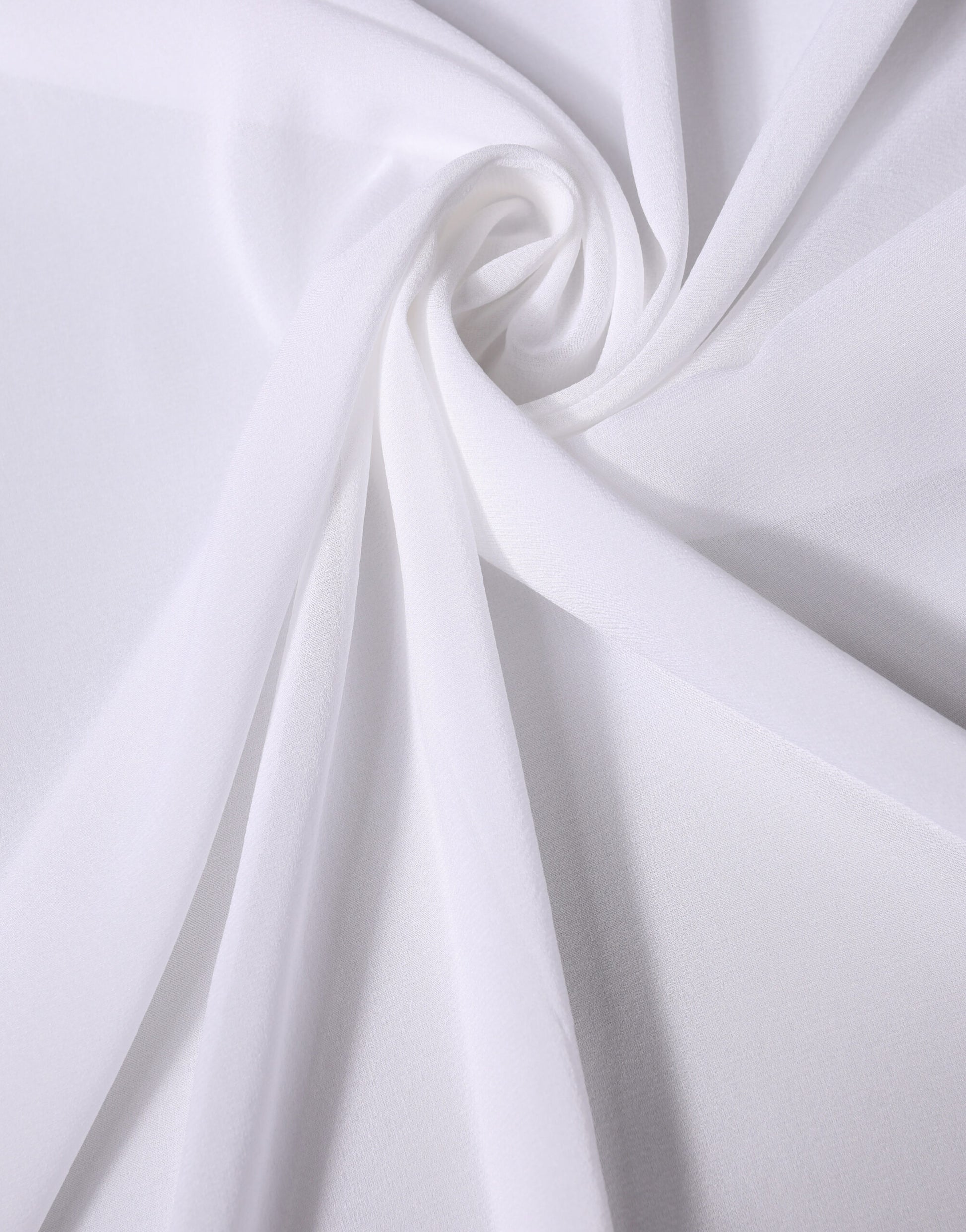 White Silk Neck Wrap Shawl Stole 200cm x 64cm  Scarf
