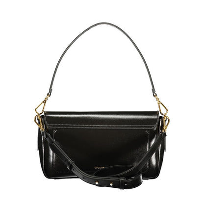 Black Leather Women Handbag