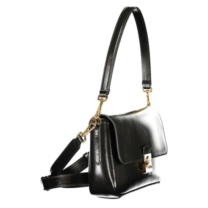 Black Leather Women Handbag