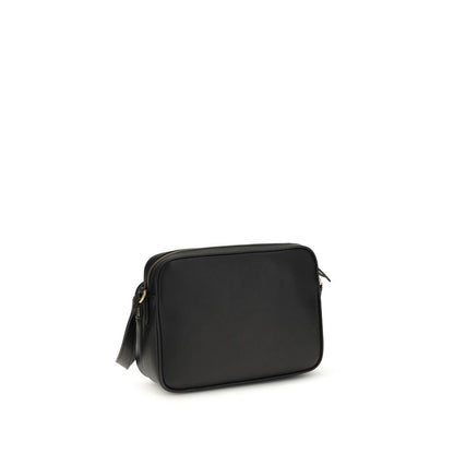 Black Calf Leather Bos Taurus Shoulder Bag