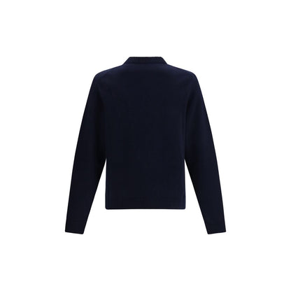 Blue Wool Sweatshirt