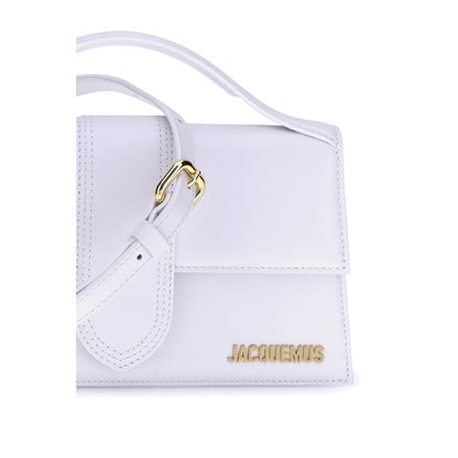 White Calf Leather Bos Taurus Handbag