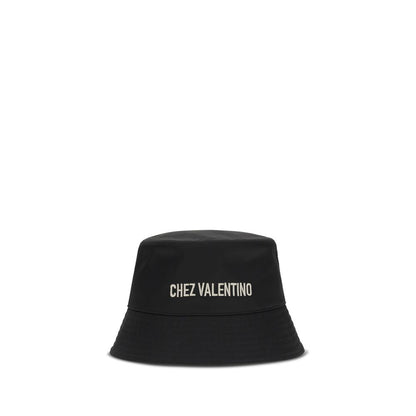 Black Cotton Bucket Hat