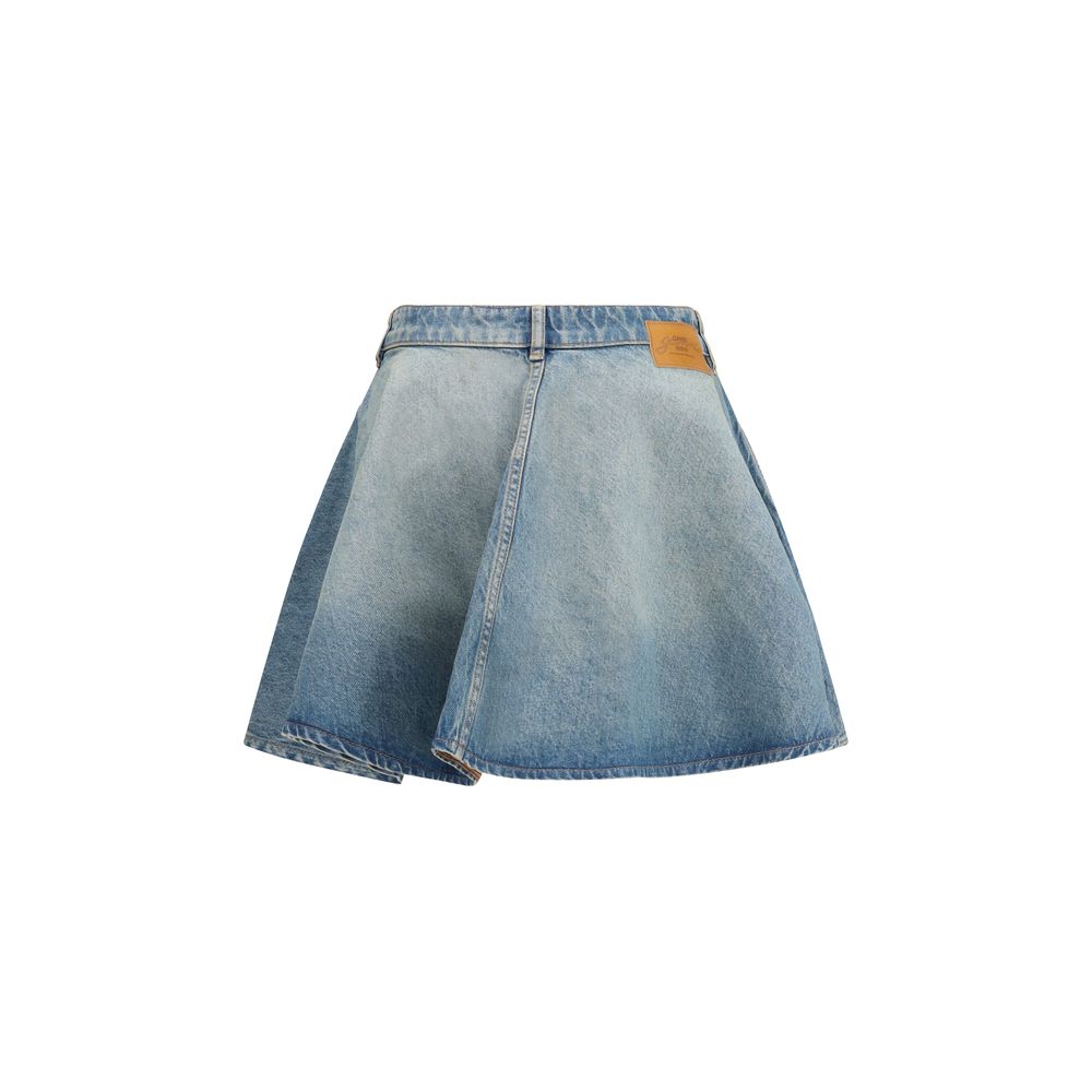Blue Denim Skirt