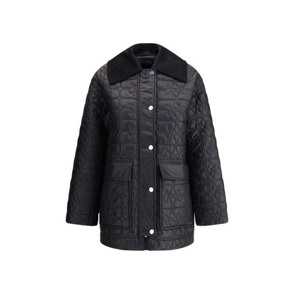Gray Nylon Coat