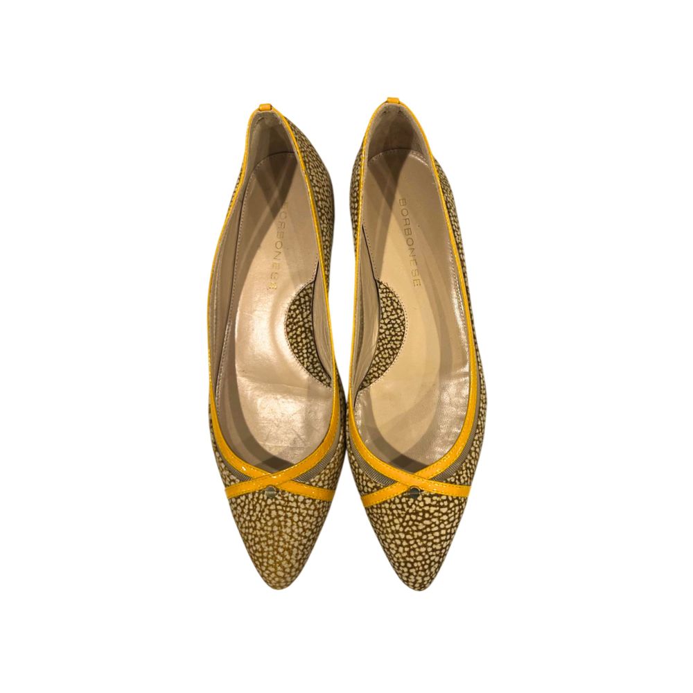 Yellow Leather Women Sandal