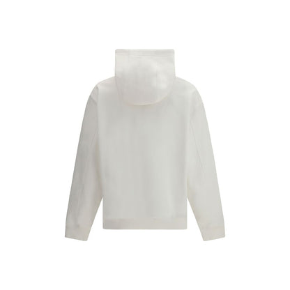 White Cotton Sweatshirt