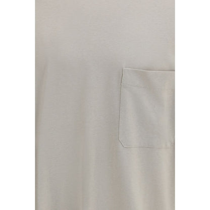 Beige Cotton T-Shirt