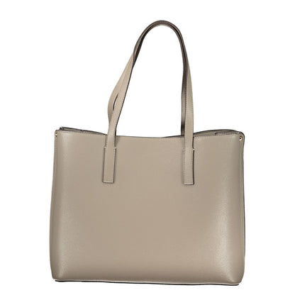 Grigio Poliuretano Women's Handbag