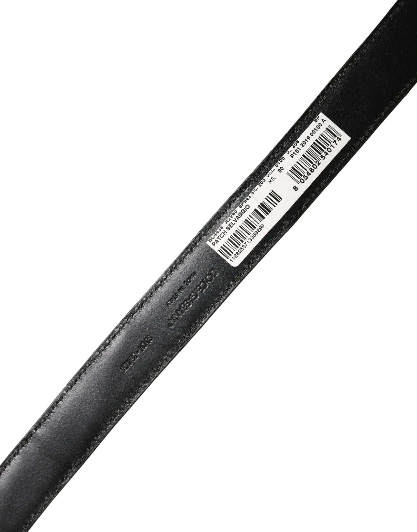 Men Multicolor Leather Metal Buckle Belt