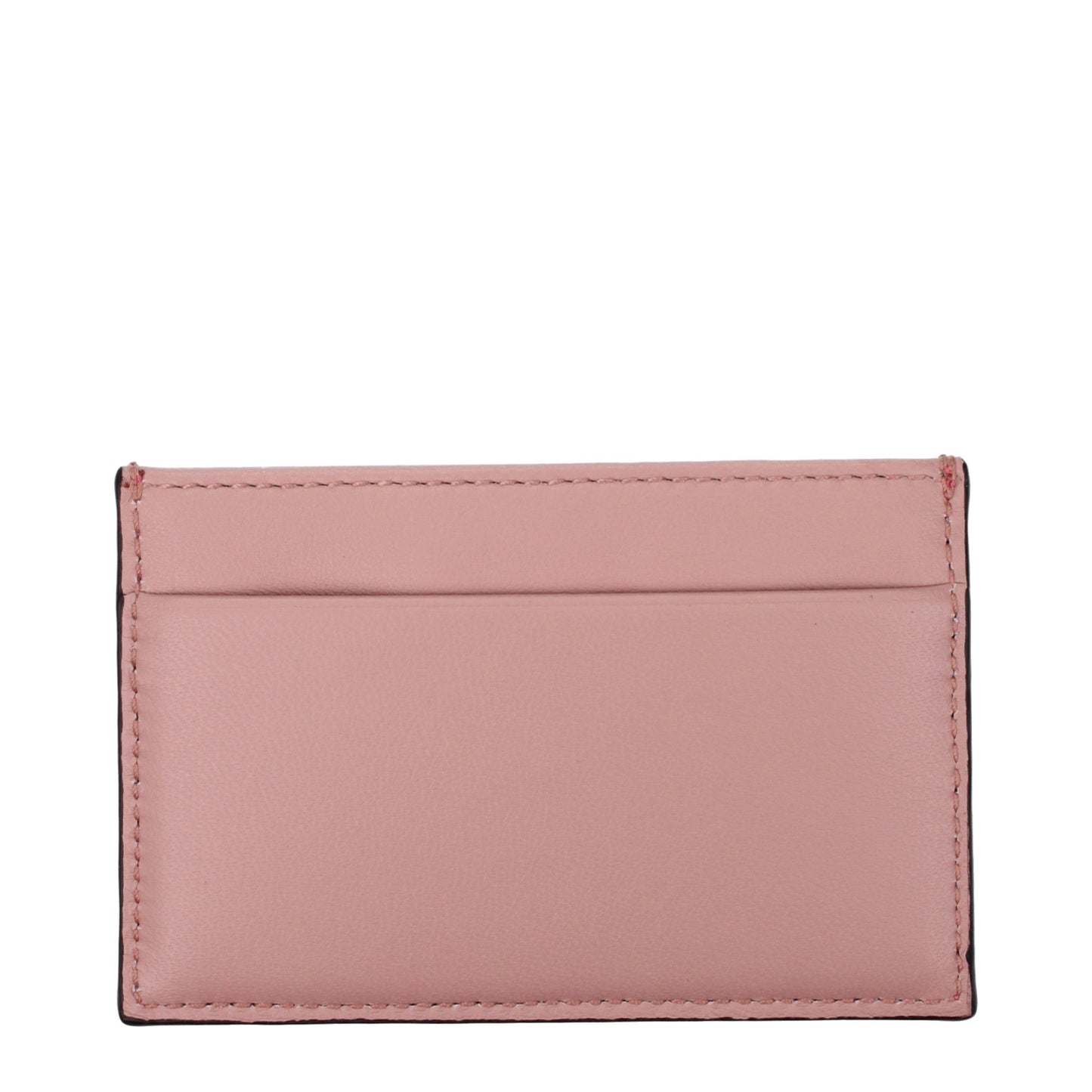 Pink Leather Cardholder