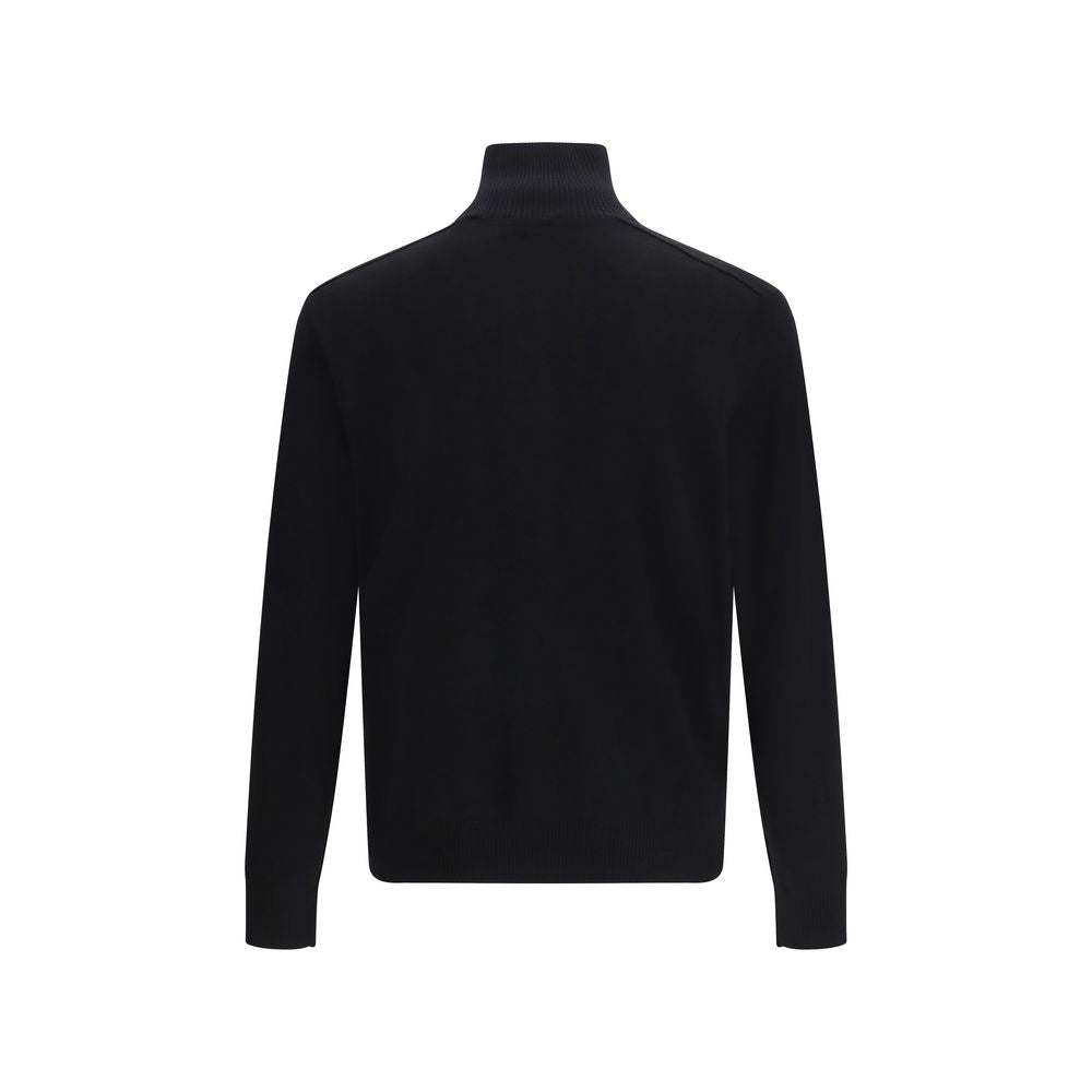Black Wool Sweatshirt