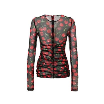 Bicolor Polyamide Sweatshirt
