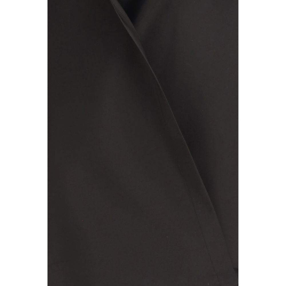 Black Wool Dress Shirt