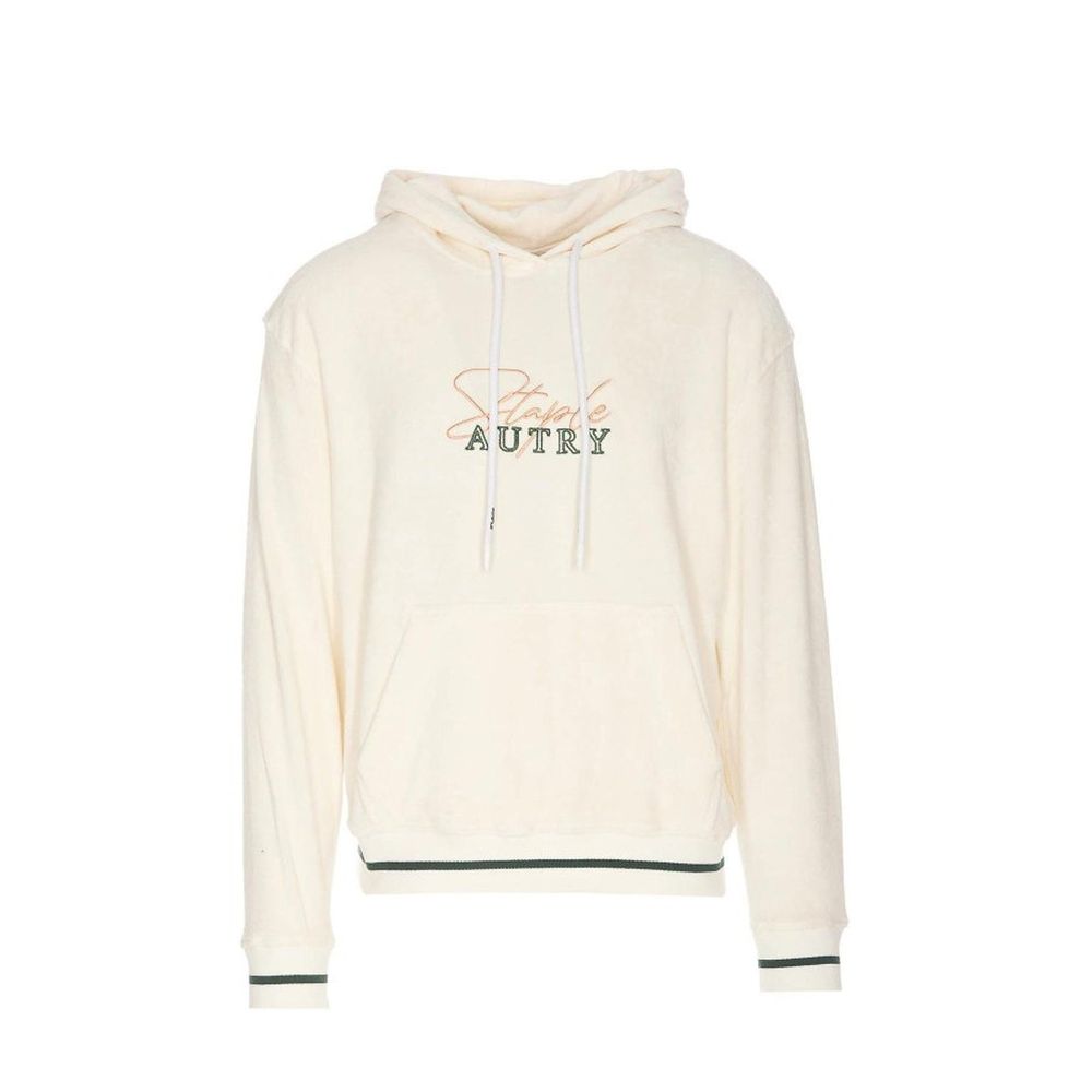White Cotton Hoodie