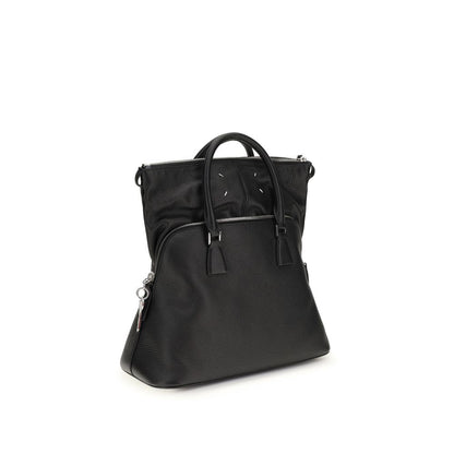 Black Calf Leather Bos Taurus Handbag