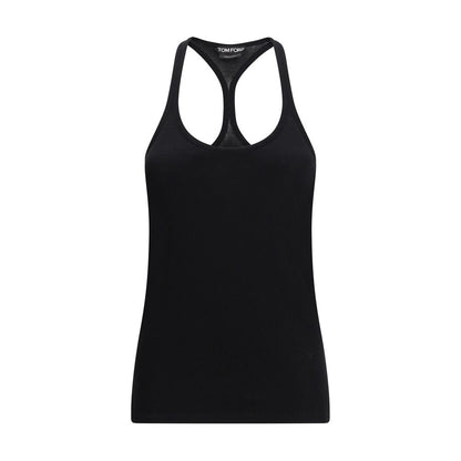 Black Silk Tank Tops