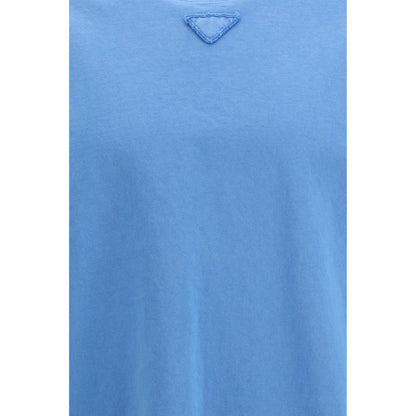 Blue Cotton T-Shirt