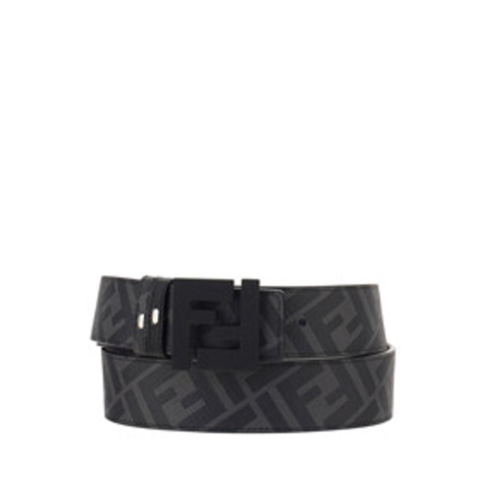 Black Leather Regular Belt
