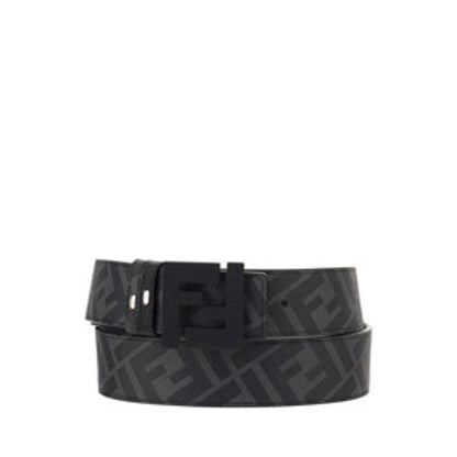 Black Leather Regular Belt