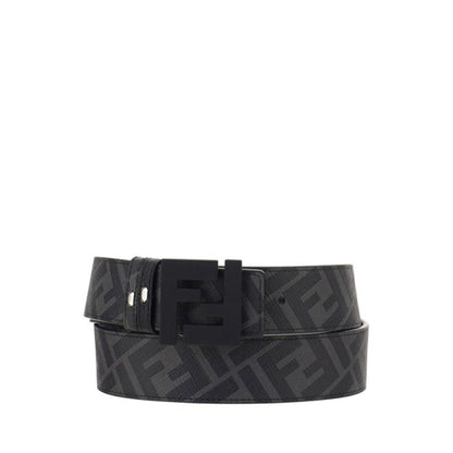 Black Leather Regular Belt