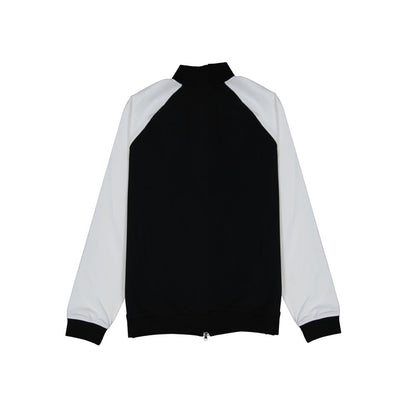 Black Elastane Bomber